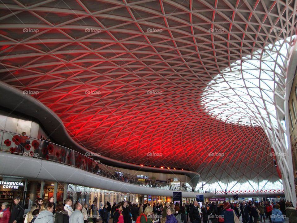 Waiting in Kings Cross