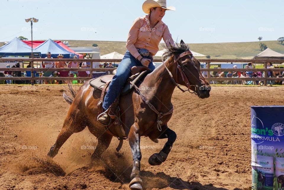 Barrel Racing