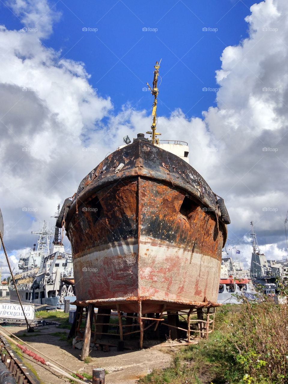 old ship