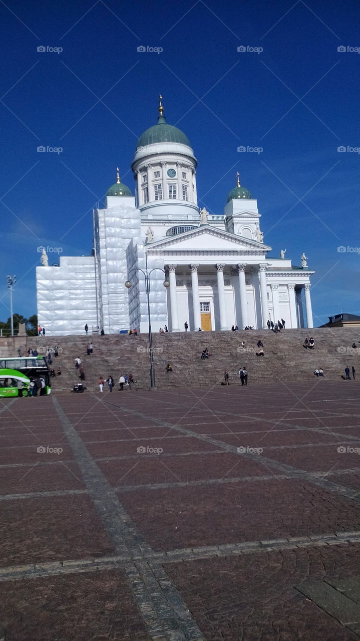 Senaatintori Helsinki in September