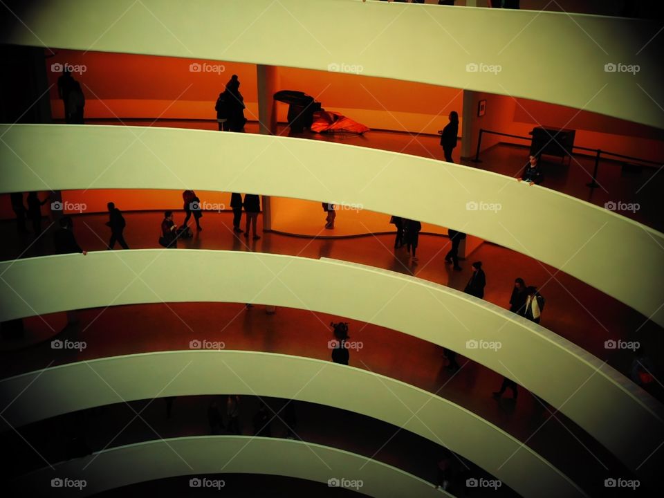 Color inside the Guggenheim