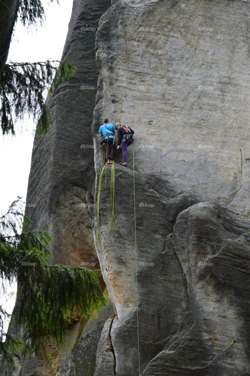 mountain climbing