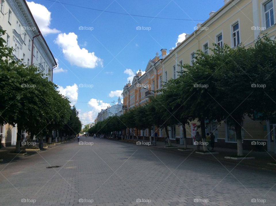 Street in Smolensk, Russia