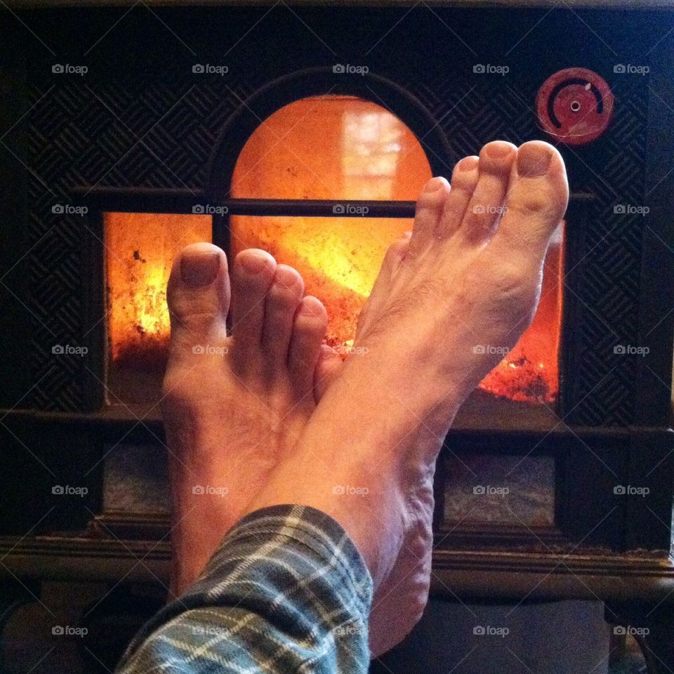 Feet by the Fire