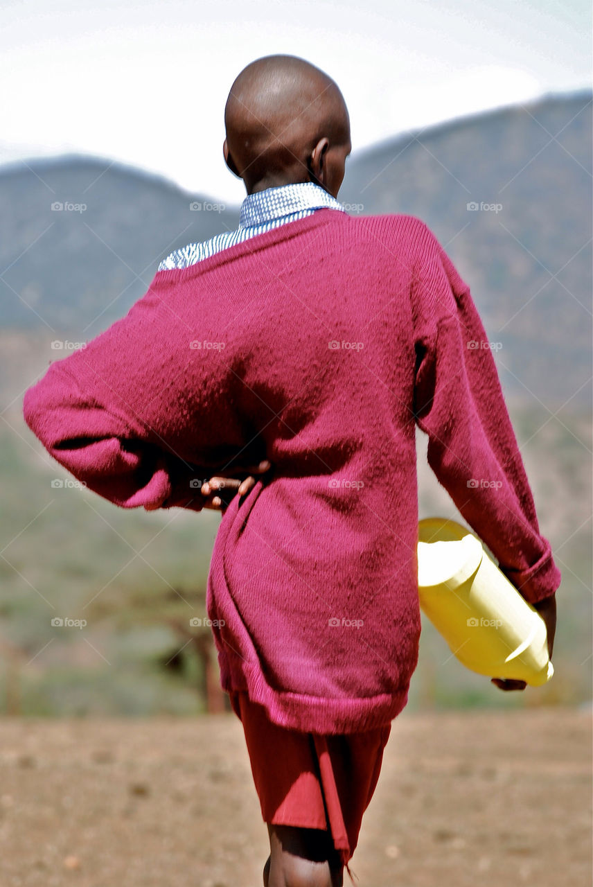 Waiting in Kenya