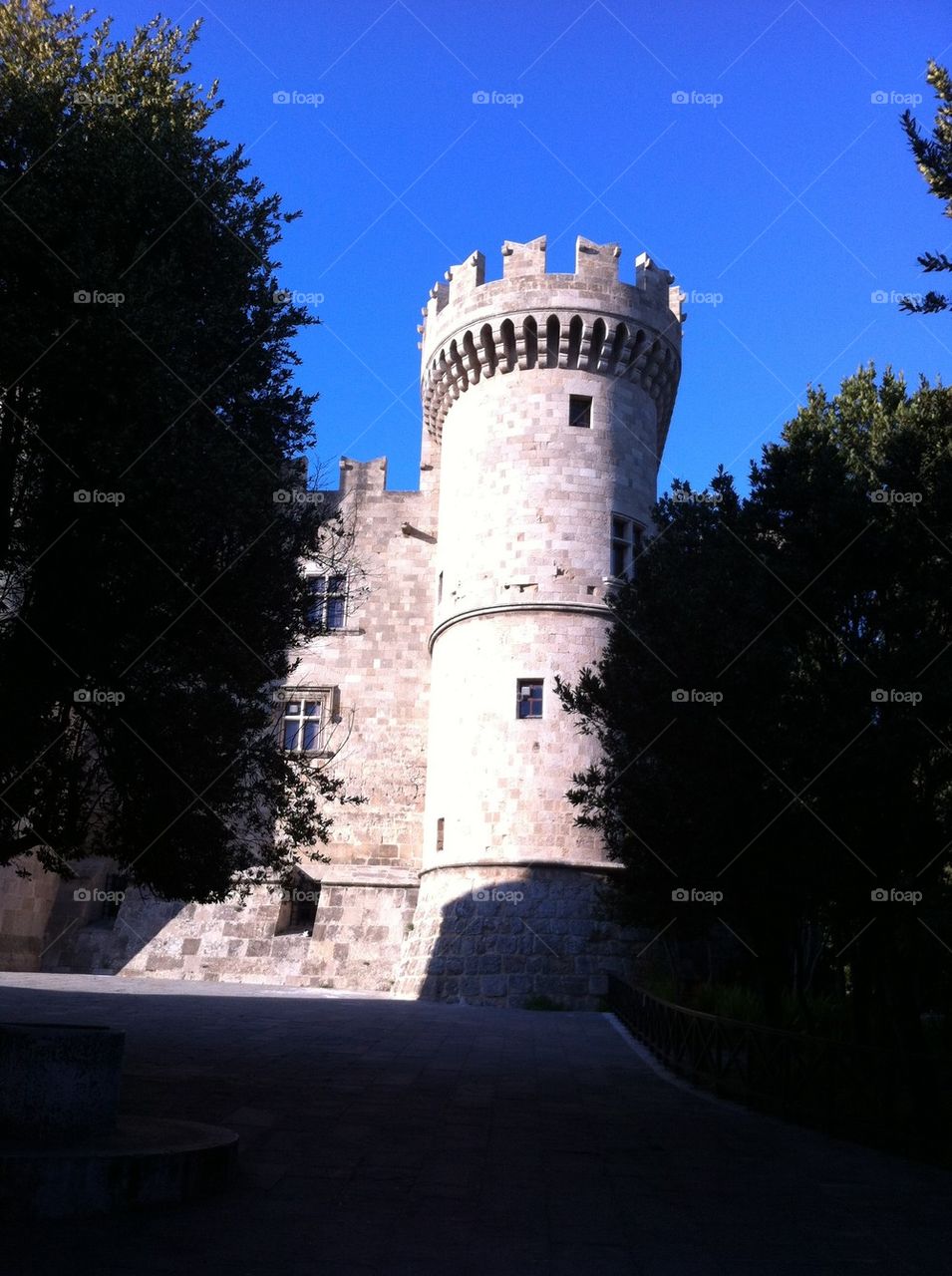 Medieval castle of Rhodes