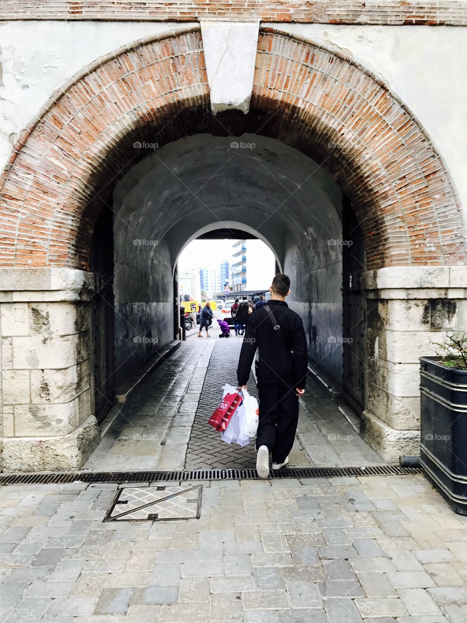 #tunnel #street #arch