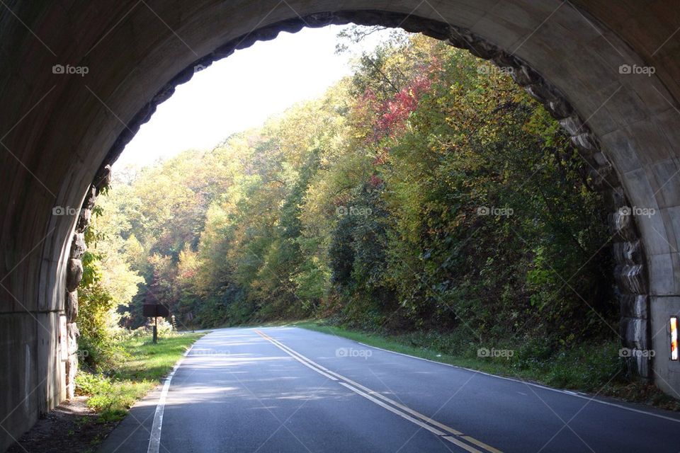 Tunnel on Blue Ridge Parkway
