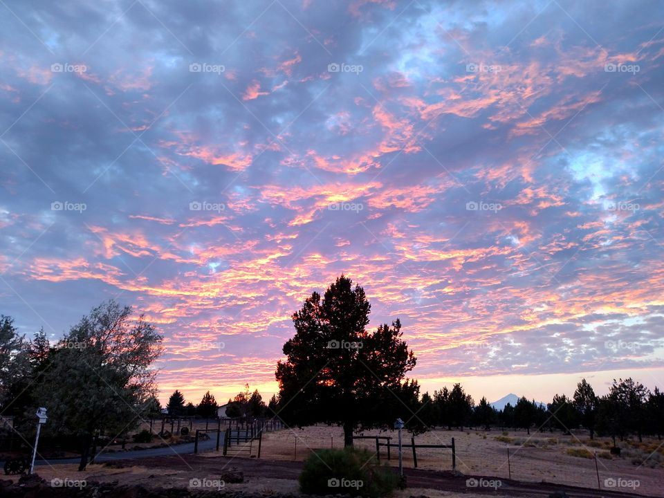 Sunset of Central Oregon Crooked River Ranch