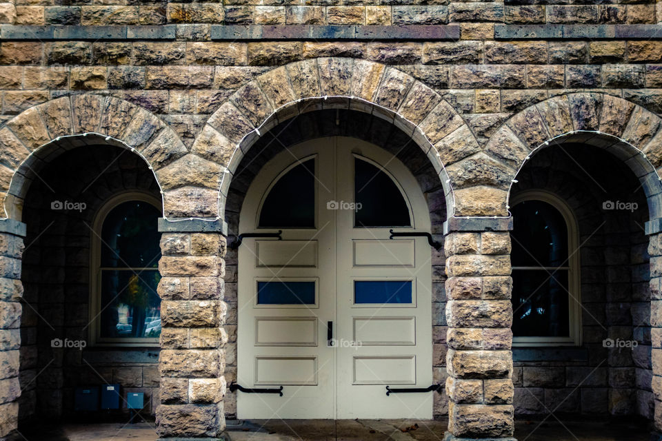 Sonoma City Hall Arches