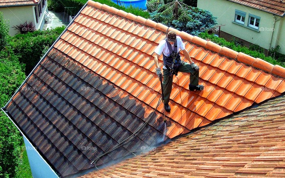 Roof cleaning 