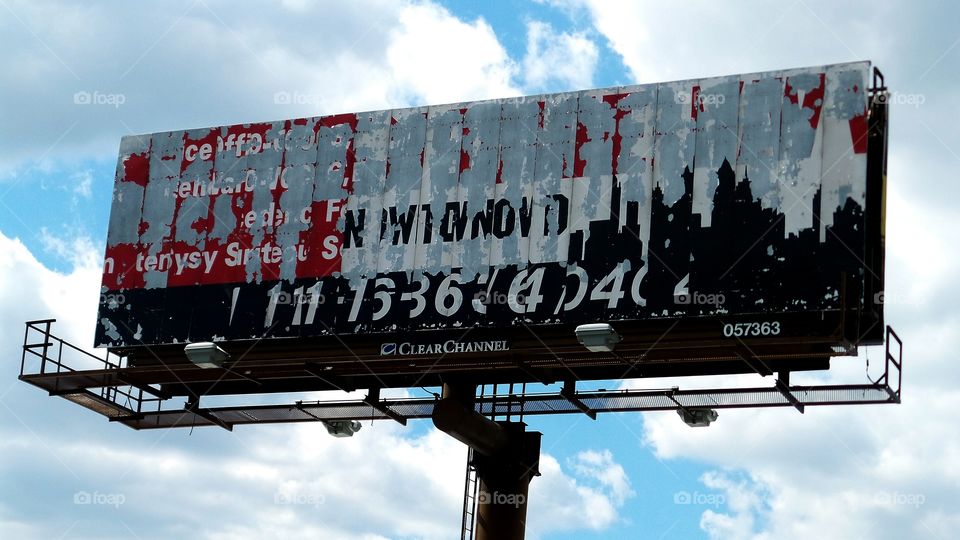 old billboard