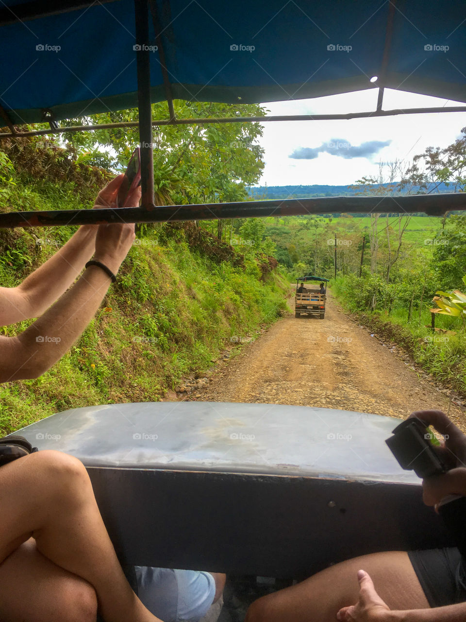 Adventuring through the back country in Costa Rica