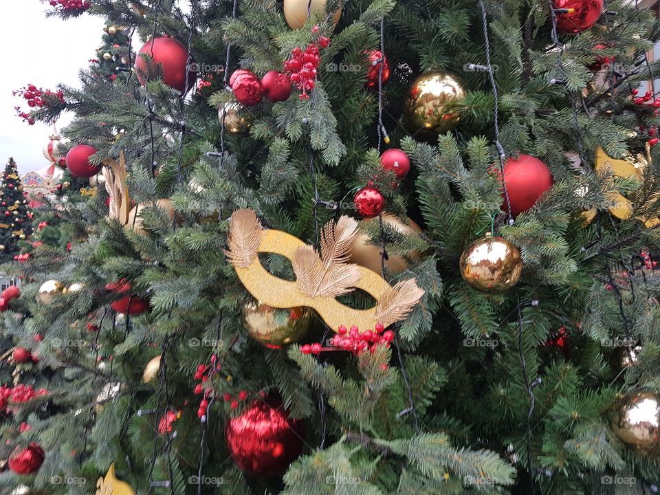 Christmas, new year, winter holiday