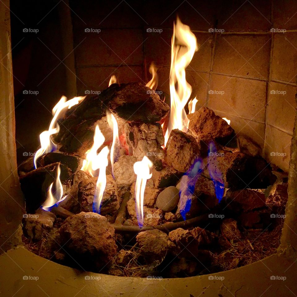 Restaurant campfire