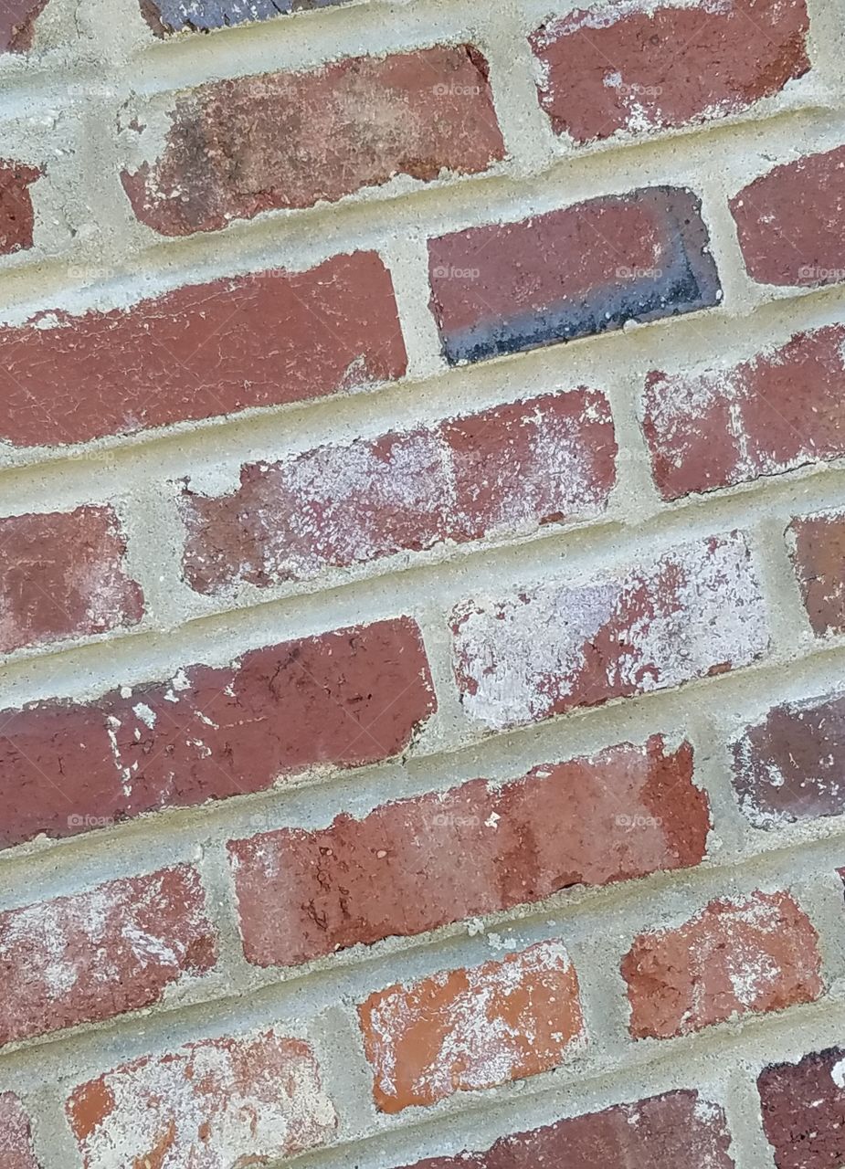 Brick wall diagonal
