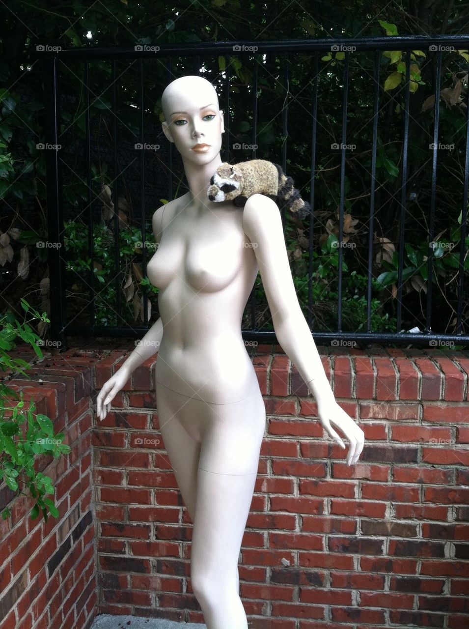 Mannequin with Animal