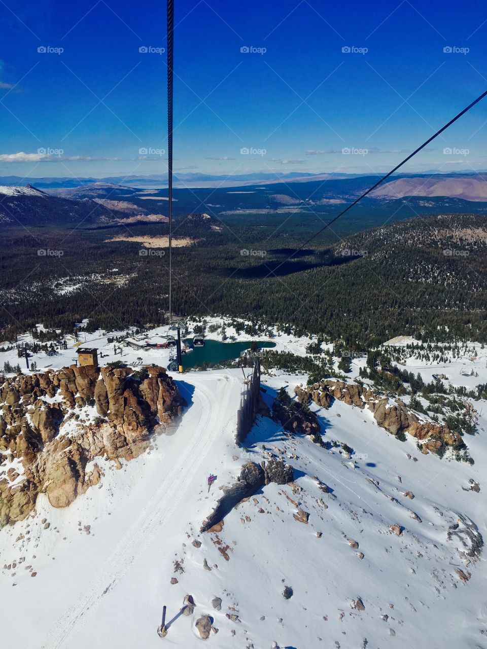 Mountain Ski Lift
