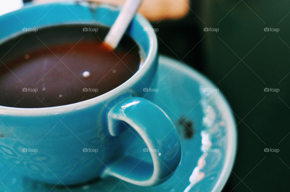 A favourtie cup. Everybody have that favourite cup to freshen their morning up. Taken from Khao Yai, Thailand