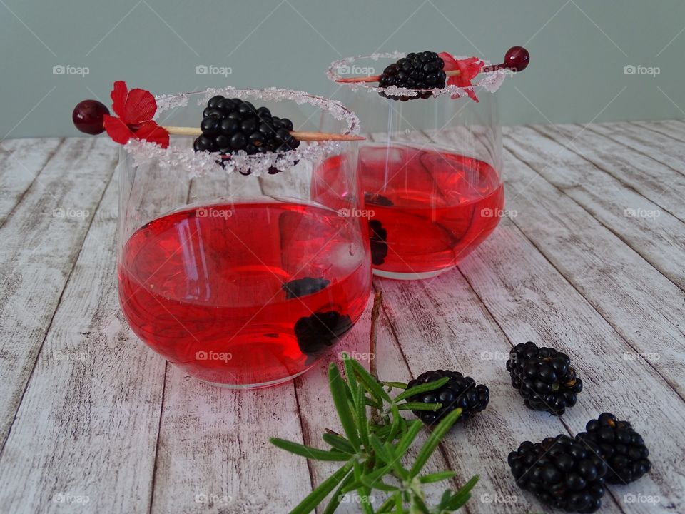 Blackberry drinks