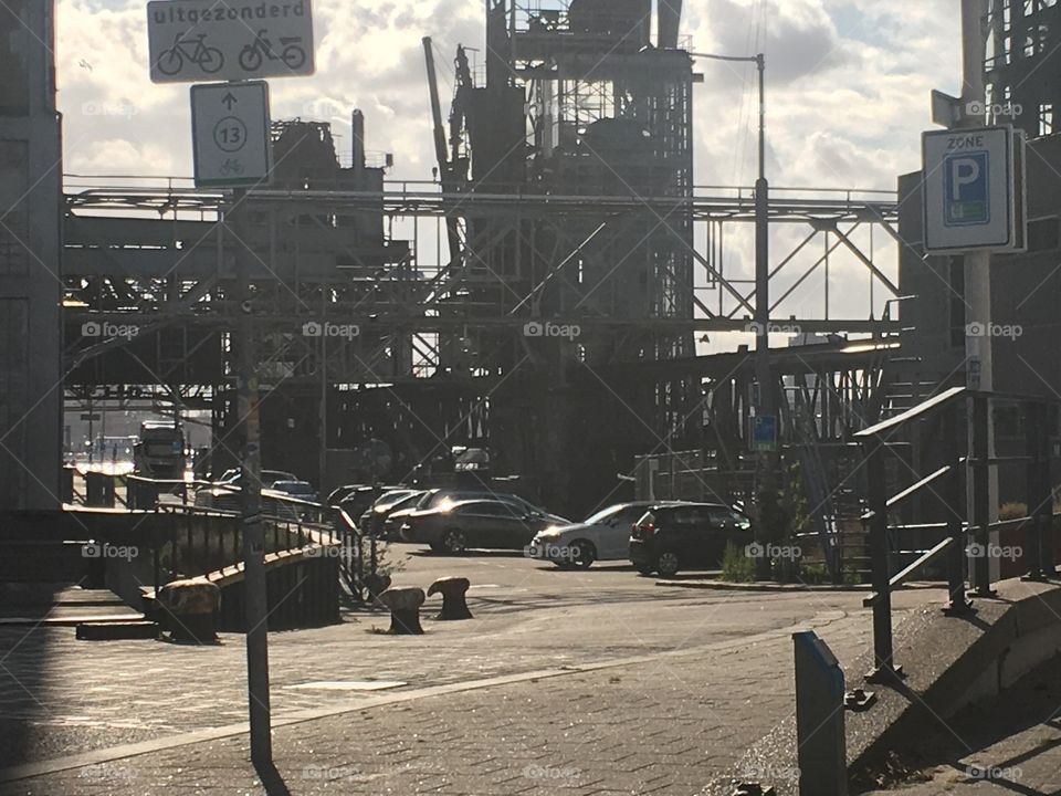 Maashaven in the netherlands magiche outside