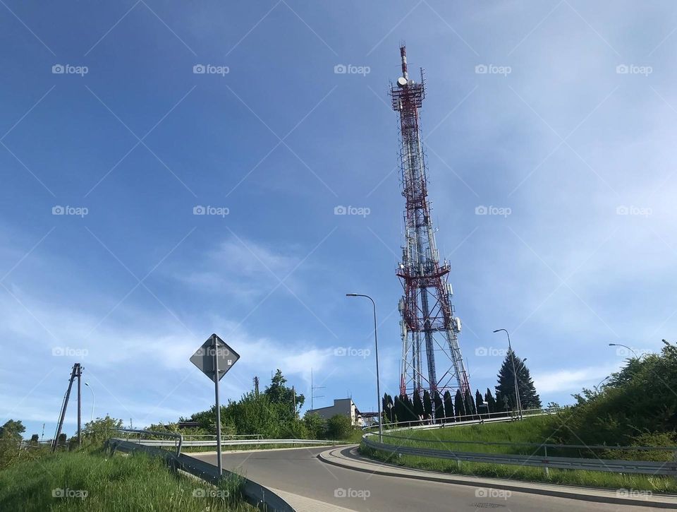 Radio and TV station at Przemysl 