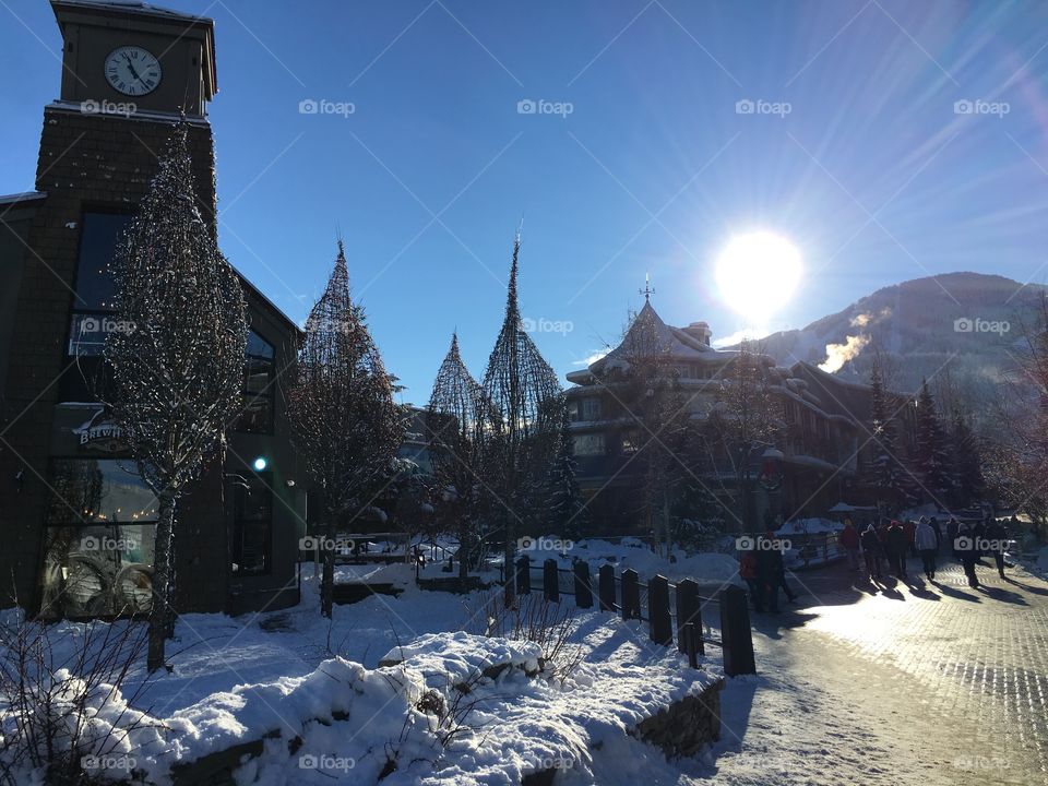 Whistler village
