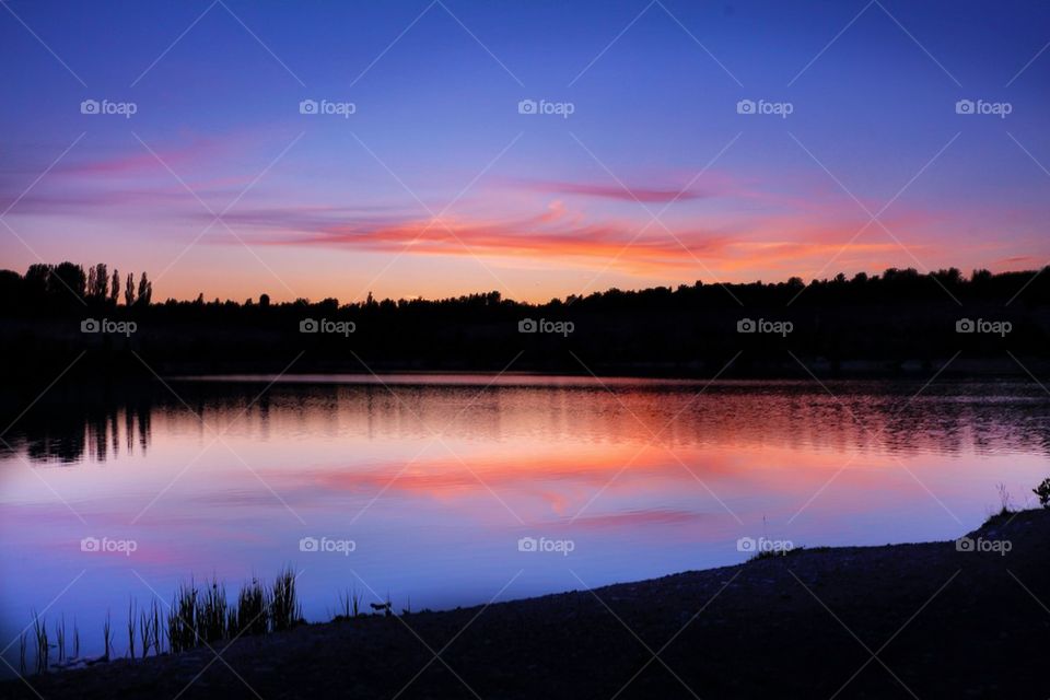 Reflection at the sea