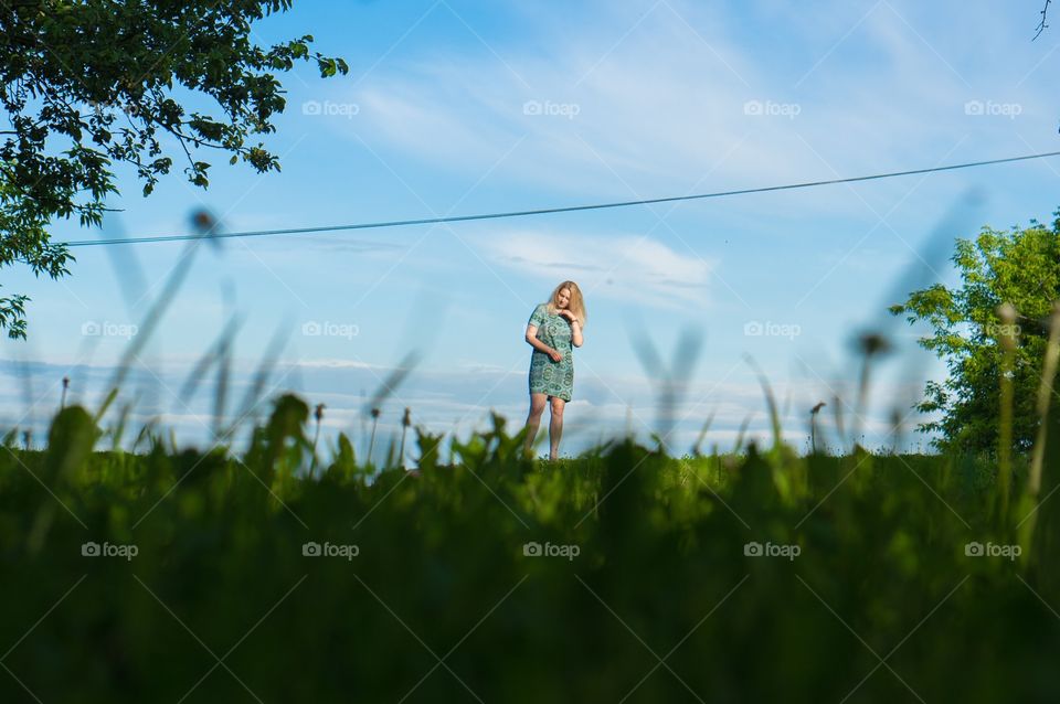 Grass, Field, Landscape, Hayfield, Nature