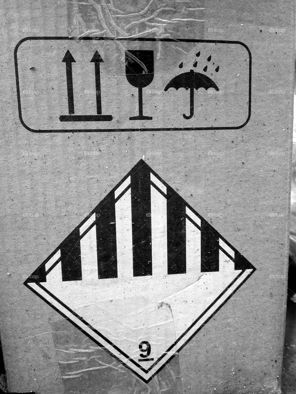 Black and white box