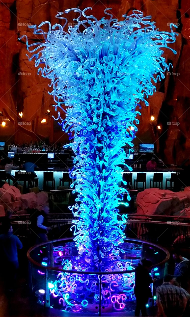 Chihuly Glass sculpture