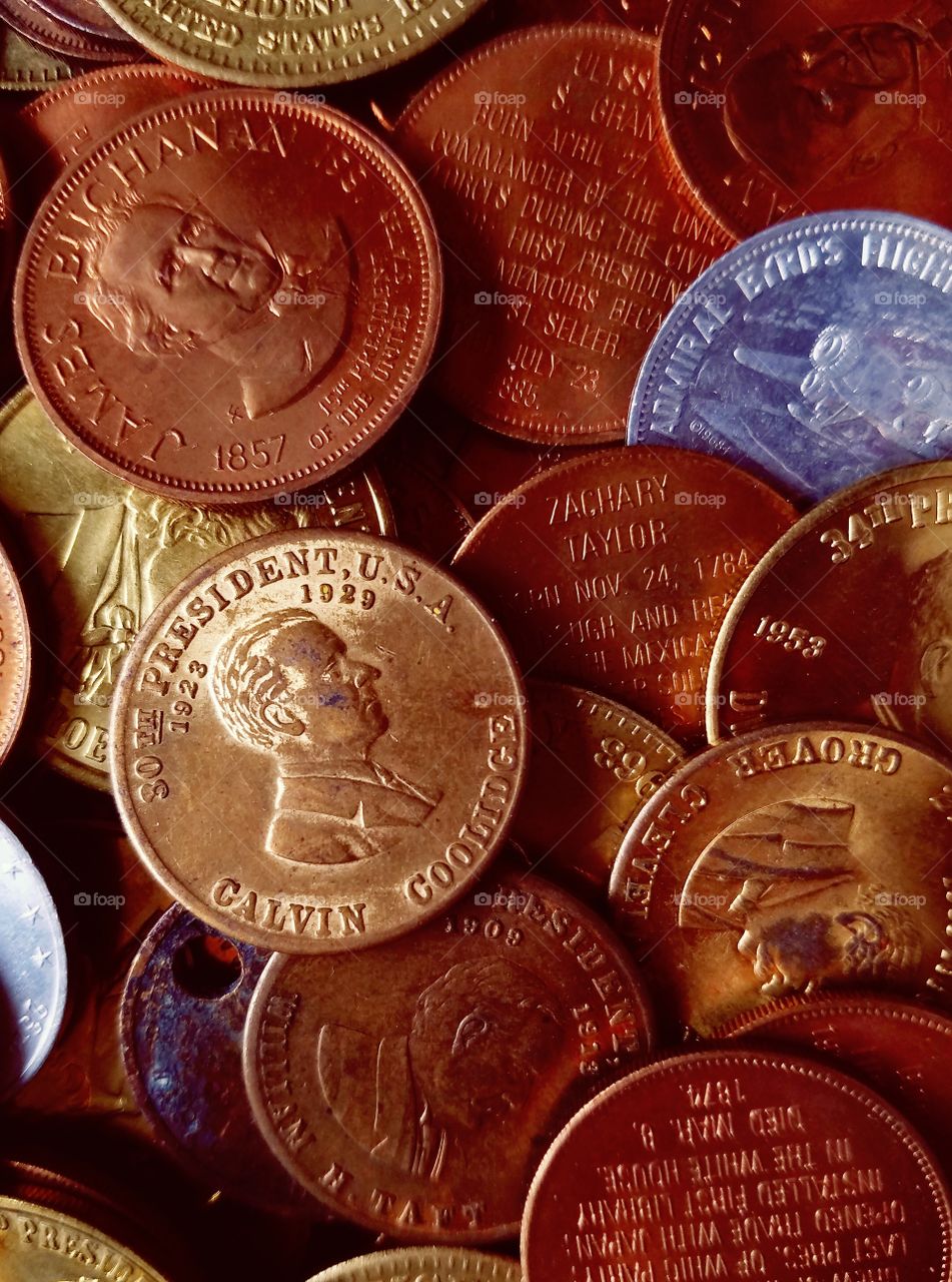 Presidential coins