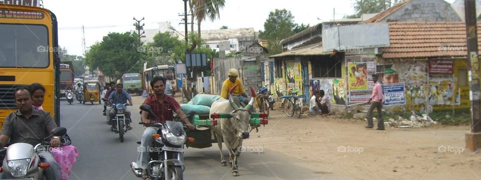 India streets