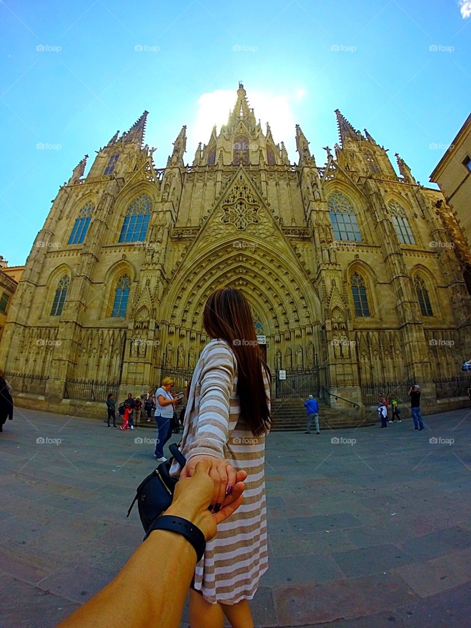 Follow me to Sagrista de la Cathedral in the Gothic Quarter of Barcelona, Spain