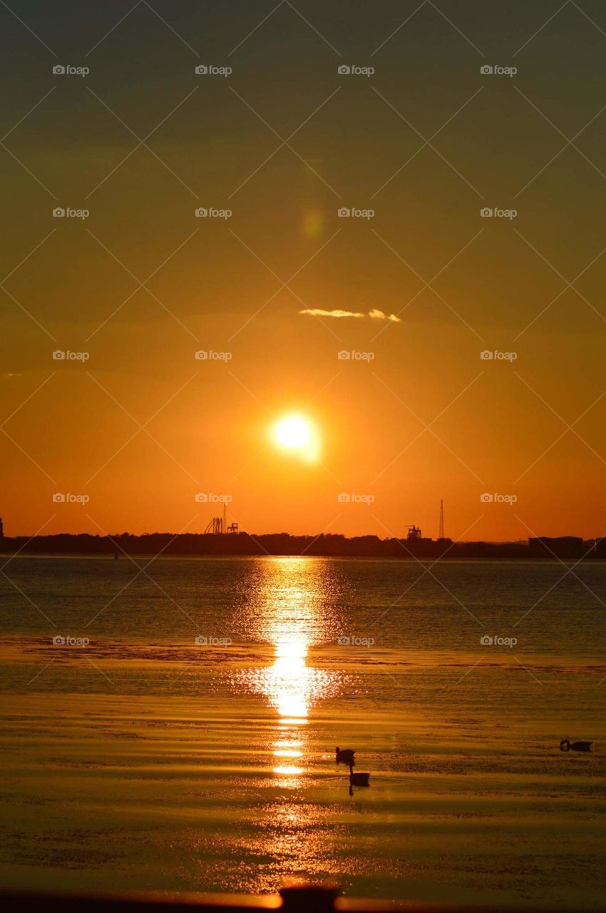 When The Sun Is Sinking Low