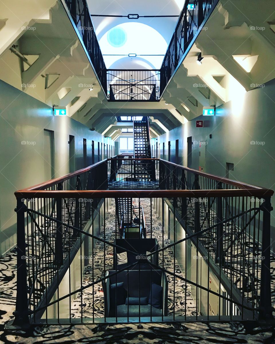 Prison turned into a hotel 