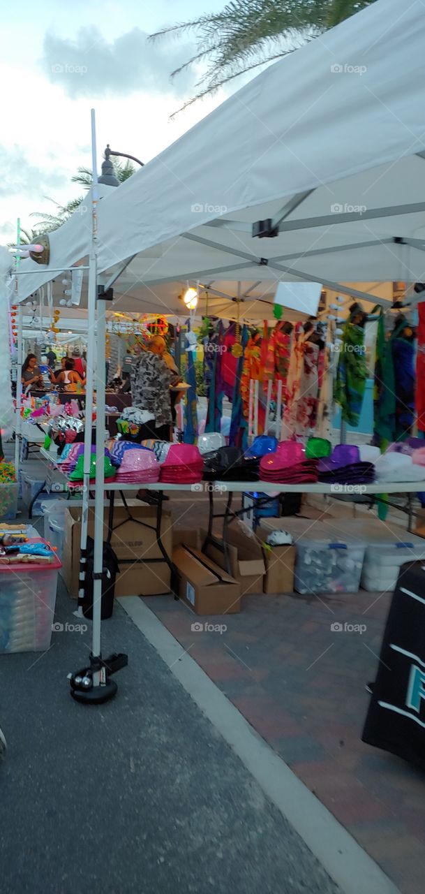Fall Festival Street Vendor Cocoa Beach Florida