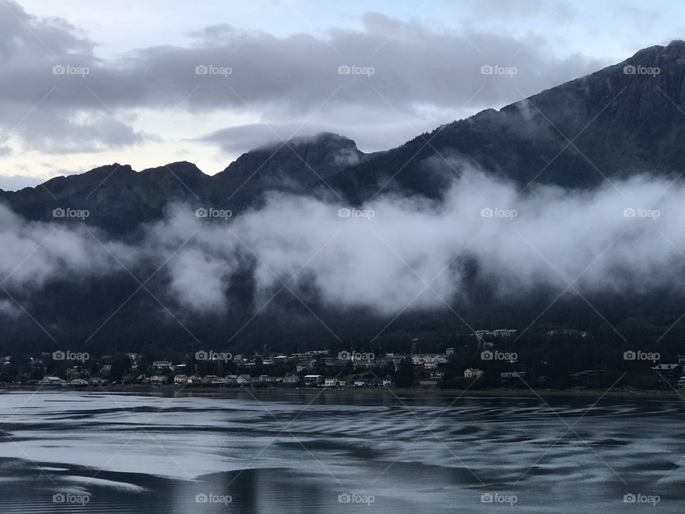 Fog in Juneau 