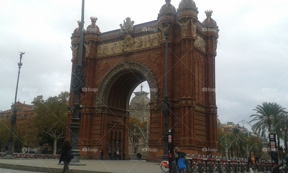 Arco di trionfo Barcellona