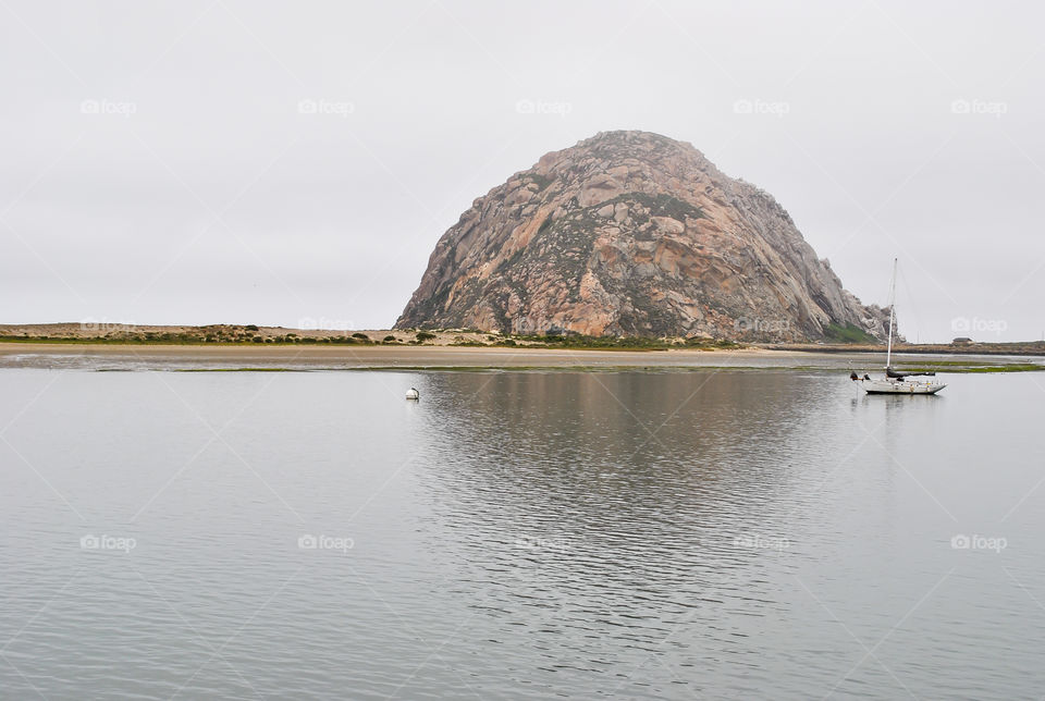 Sailboat at Morro bay