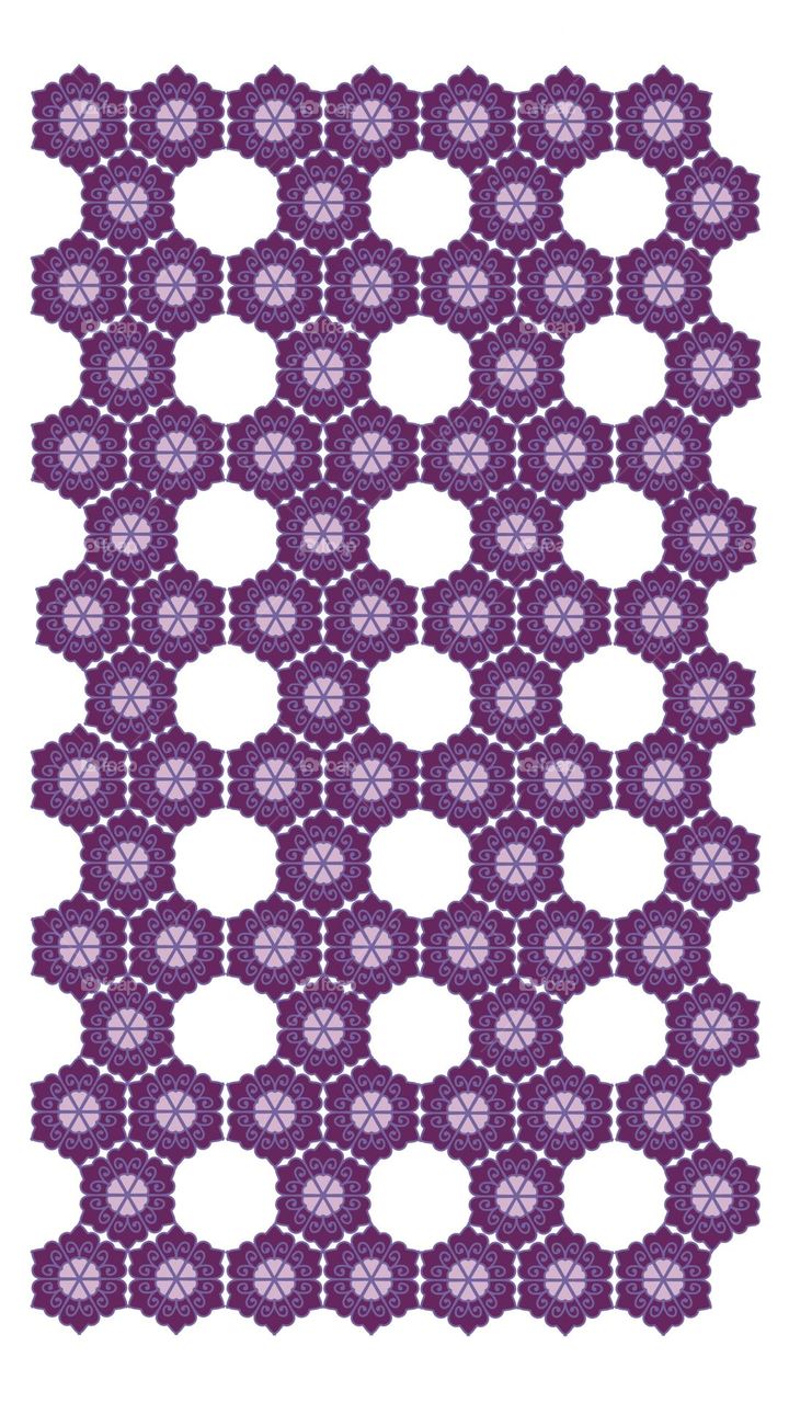 Fabric patterns, graphic patterns, tile patterns, Thai patterns Simple style on a white