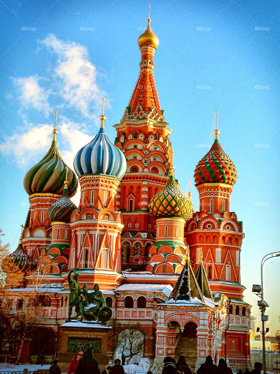 Moscow.St'Basil cathedral