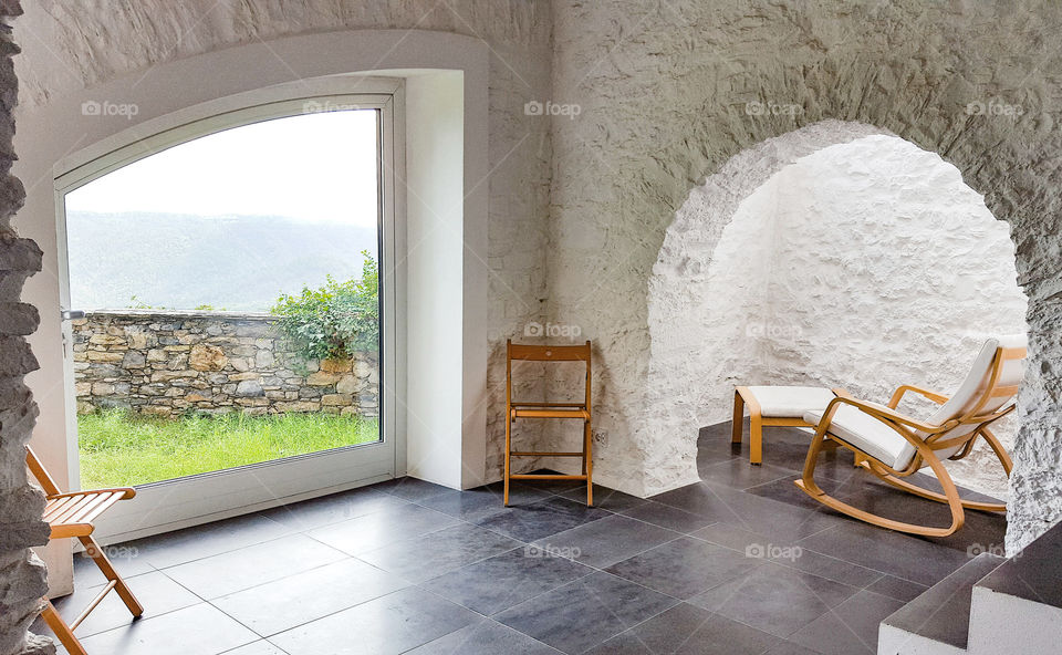 Interior architecture in Padivarma in Italy