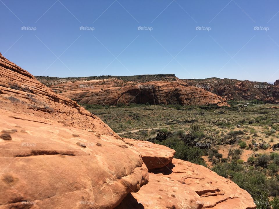 Red stone and Lava