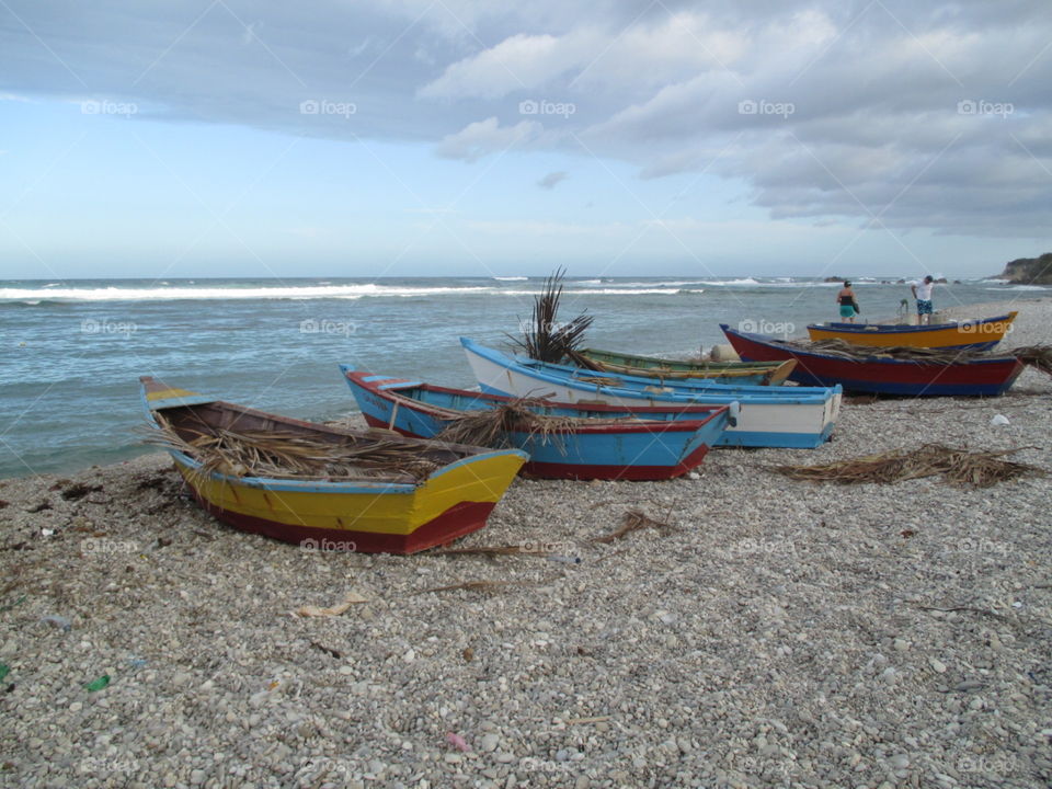 Beach boats