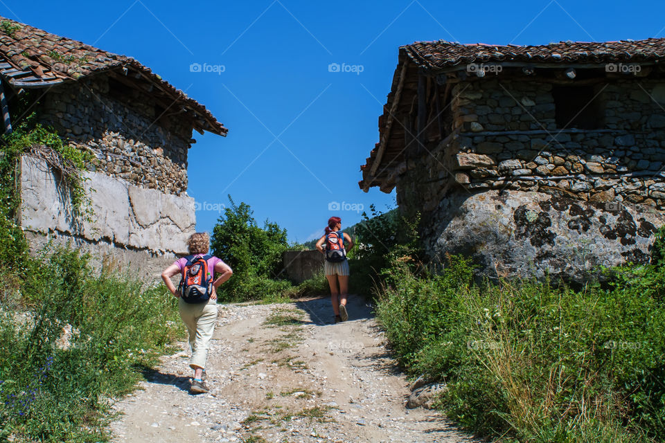 abandoned village