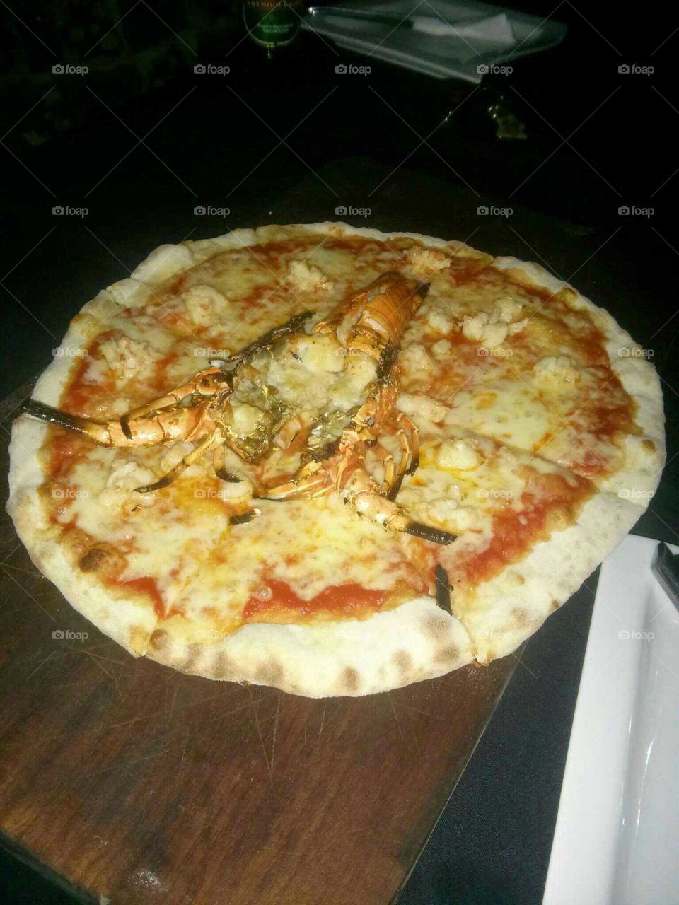 lobster pizza
