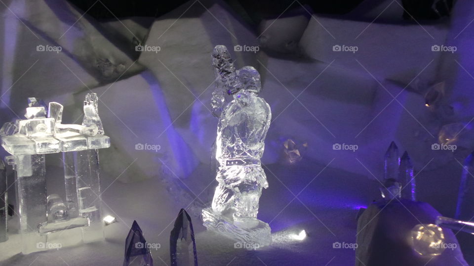 ice sculpture