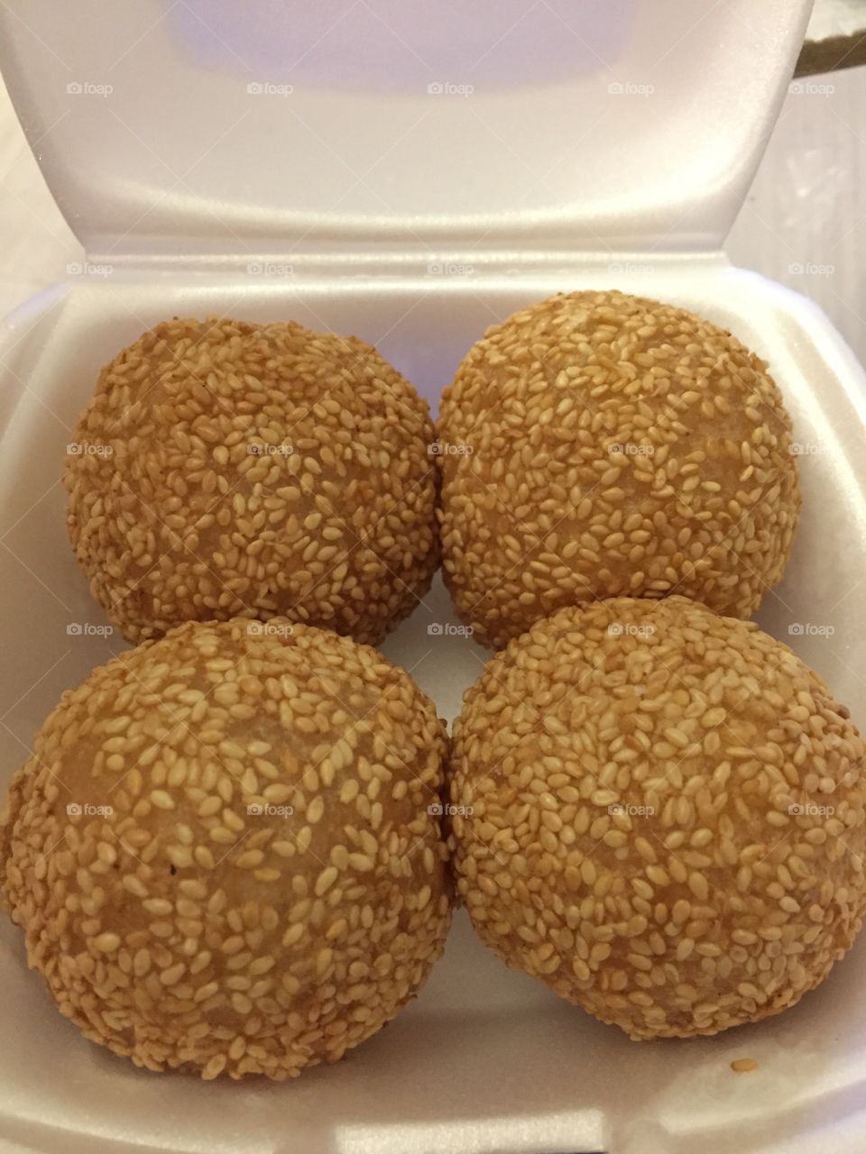 Sesame dumplings...my fave!