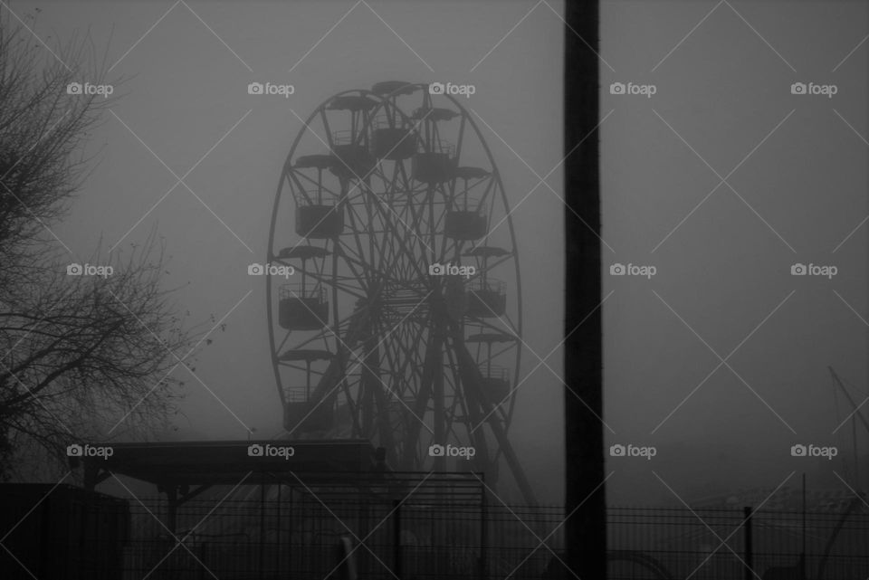 Abandoned amusement park